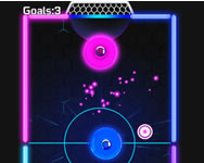 Glow hockey HD Miraculous HTML5 játék