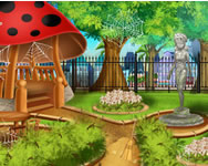 Ladybug garden deocration játék